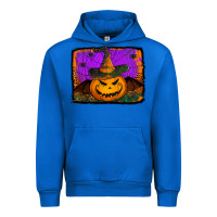 Cobalt jack o' lantern pumpkin Urban Hoodie - Jasminsmagicworld