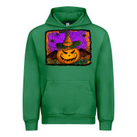 Emerald jack o' lantern pumpkin Urban Hoodie - Jasminsmagicworld