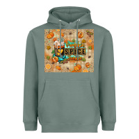 Sage Pumpkin spice junkie Heavyweight Hoodie - RanaPortraitStore