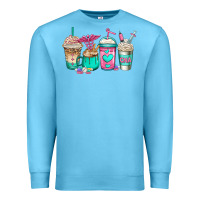 Ocean Blue cna nurse coffee cups Premium Sweatshirt - Jasminsmagicworld