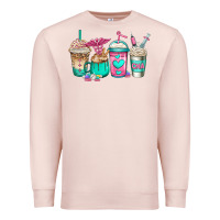 Pale Pink cna nurse coffee cups Premium Sweatshirt - Jasminsmagicworld