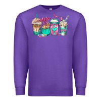Purple cna nurse coffee cups Premium Sweatshirt - Jasminsmagicworld