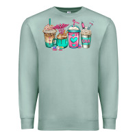 Seafoam cna nurse coffee cups Premium Sweatshirt - Jasminsmagicworld