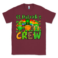Burgundy St. Patrick's Day crew Classic Tee - OliviaCreatesArt