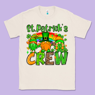 St. Patrick's Day Crew Classic Tee Designed By Oliviacreatesart
