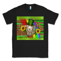 Black st patricks sheep sunflowers rainbow serape leopard glitter Classic Tee - Artiststas
