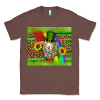 Chestnut st patricks sheep sunflowers rainbow serape leopard glitter Classic Tee - Artiststas