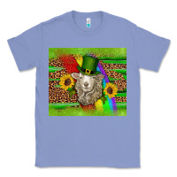 Colony Blue st patricks sheep sunflowers rainbow serape leopard glitter Classic Tee - Artiststas