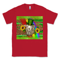 Red st patricks sheep sunflowers rainbow serape leopard glitter Classic Tee - Artiststas