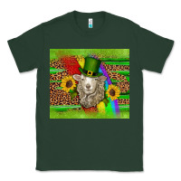 Sports Green st patricks sheep sunflowers rainbow serape leopard glitter Classic Tee - Artiststas