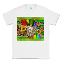 White st patricks sheep sunflowers rainbow serape leopard glitter Classic Tee - Artiststas