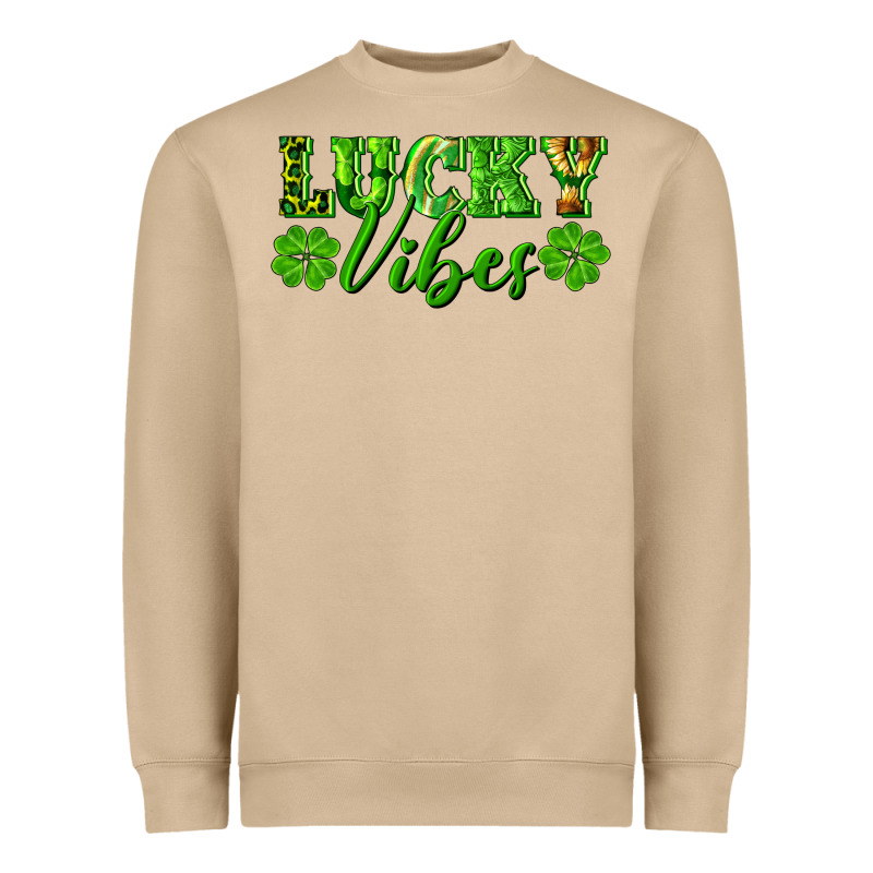 Lucky Vibes Heavyweight Sweatshirt by RanaPortraitStore | Teevron