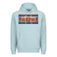 Blue Mist all american teacher 15oz mug Premium Hoodie - Artiststas