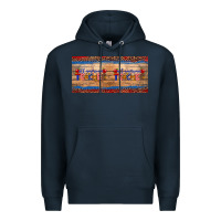 Navy all american teacher 15oz mug Premium Hoodie - Artiststas