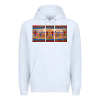 White all american teacher 15oz mug Premium Hoodie - Artiststas