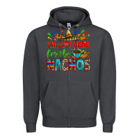 Smoke I'm just here for the nachos Zipper Hoodie - RanaPortraitStore