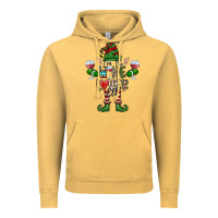 Vintage Mustard I'm The wine Lover Elf Vintage Hoodie - CowhideDigitalArt