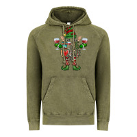 Vintage Olive I'm The wine Lover Elf Vintage Hoodie - CowhideDigitalArt
