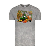 Cloud Rock Happy Fall Y'all Vintage Tee - BundleAndBundleShop