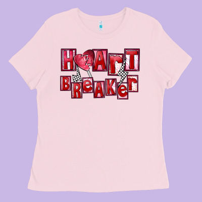 Heartbreaker Ladies Tee Designed By Fadigitalartstudio