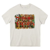 Cream mama tried christmas Heavy Core Tee - Jasminsmagicworld