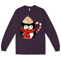 Plum coffee cups animal Long Sleeve Tee - CowhideDigitalArt