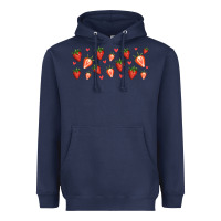 Navy strawberry Heavyweight Hoodie - Jasminsmagicworld