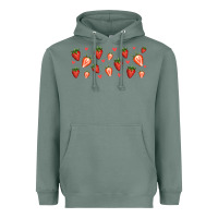 Sage strawberry Heavyweight Hoodie - Jasminsmagicworld