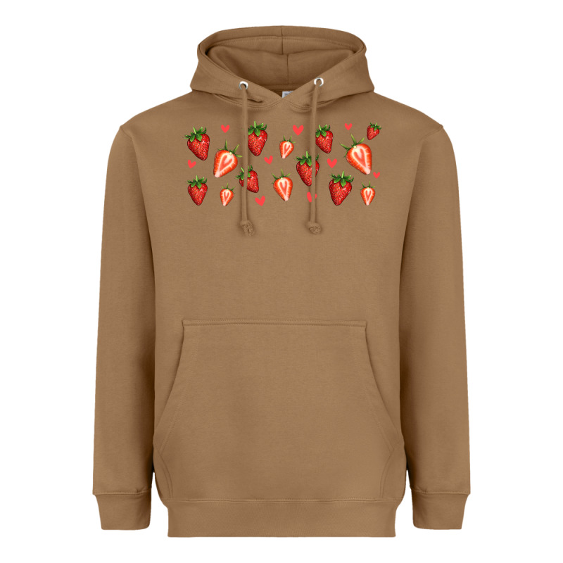 Strawberry Heavyweight Hoodie by Jasminsmagicworld | Teevron