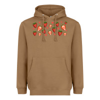 Toasted Coconut strawberry Heavyweight Hoodie - Jasminsmagicworld