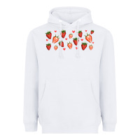 White strawberry Heavyweight Hoodie - Jasminsmagicworld