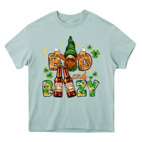 Arona St. Patrick's Bad and boozy with gnome Heavy Core Tee - HowdyJamesFarm