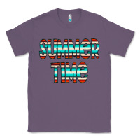Lavender summer time serape doodle Classic Tee - CowCowDesign