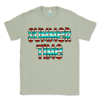 Matcha summer time serape doodle Classic Tee - CowCowDesign
