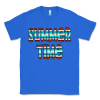 True Royal summer time serape doodle Classic Tee - CowCowDesign