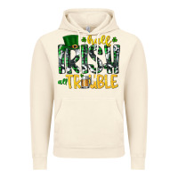 Vintage Artic Half Irish All Trouble Vintage Hoodie - CowhideDigitalArt