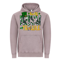 Vintage Zinc Half Irish All Trouble Vintage Hoodie - CowhideDigitalArt