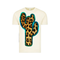 Turquoise Leopard Cactus Vintage Tee | Teevron