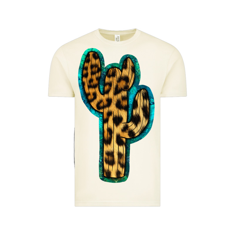 Turquoise Leopard Cactus Vintage Tee by RanaPortraitStore | Teevron