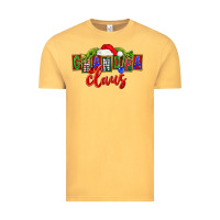 Vintage Mustard Christmas Grandpa Claus Vintage Tee - FaDigitalArtStudio