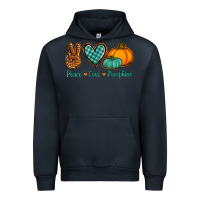 Navy peace love pumpkins Urban Hoodie - Jasminsmagicworld