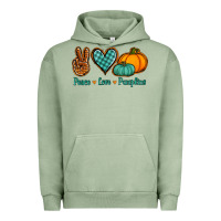 Pigment Oil Green peace love pumpkins Urban Hoodie - Jasminsmagicworld