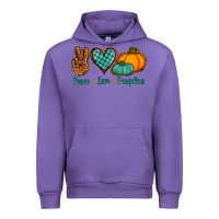 Tulip peace love pumpkins Urban Hoodie - Jasminsmagicworld