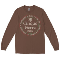 Chestnut cinque terre italia gift for italian mediterranean travelers t shirt Long Sleeve Tee - baoMotion