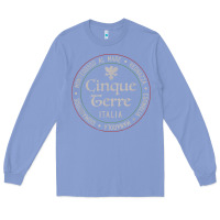 Cinque Terre Italia Gift For Italian Mediterranean Travelers T Shirt Long Sleeve Tee | Teevron