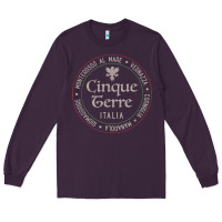 Plum cinque terre italia gift for italian mediterranean travelers t shirt Long Sleeve Tee - baoMotion