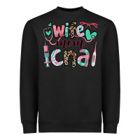Black wife mom cna certified nursing assistant Heavyweight Sweatshirt - RanaPortraitStore