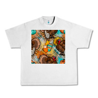 Lunar Rock thanksgiving turkey seamless pattern Urban Heavy Tee - BundleAndBundleShop