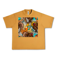 Peanut Butter thanksgiving turkey seamless pattern Urban Heavy Tee - BundleAndBundleShop