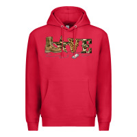 Cardinal camouflage military boots love Premium Hoodie - Artiststas